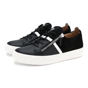 GIUSEPPE ZANOTTI Low Strip Zipper Sneakers 41